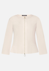 Blazer-Jacke mit Reißverschluss / Vorderseite