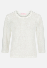 Strickpullover mit 3/4 Arm / Vorderseite