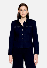 Blazer-Jacke langarm / Modellfoto Vorderseite