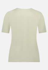 Basic Shirt mit Aufdruck / Rückseite