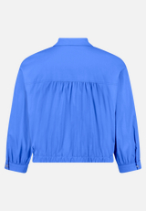 Blusenjacke mit Kragen / Rückseite