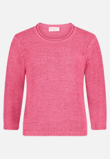 Strickpullover mit 3/4 Arm / Vorderseite
