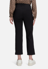 Casual-Hose mit Reißverschluss / Modellfoto Rückseite