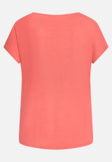 Casual-Shirt mit V-Ausschnitt / Rückseite