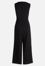 Jumpsuit mit Eingrifftaschen / Rückseite