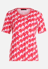 Basic Shirt mit Print / Vorderseite
