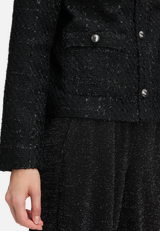 Blazer-Jacke mit Fransen / Detailbild