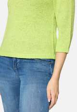 Strickpullover mit 3/4 Arm / Detailbild