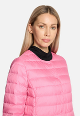 Daunen-Steppjacke mit Rundhalsausschnitt / Detailbild