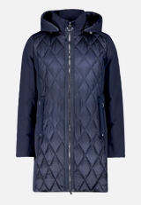 Outdoorjacke mit abnehmbarer Kapuze / Vorderseite