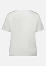 Basic Shirt mit Placement / Rückseite