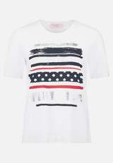 Basic Shirt mit Aufdruck / Vorderseite