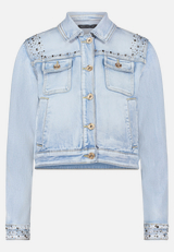 Jeansjacke langarm / Vorderseite