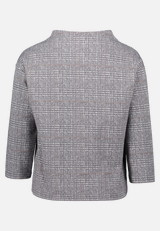 Sweatshirt mit Kragen / Rückseite