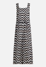 Jumpsuit mit Zickzack-Muster / Vorderseite