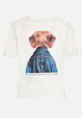 Casual-Shirt mit Aufdruck / Rückseite