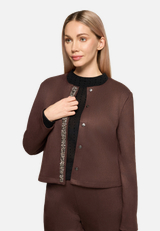 Blazer-Jacke mit aufgesetzten Taschen / Detailbild