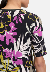 Basic Shirt mit Print / Detailbild