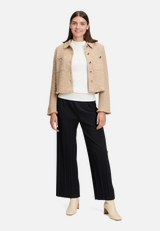 Culotte unifarben / Modellfoto Vorderseite (Outfit)
