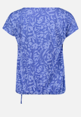 Printshirt mit Tunnelzug / Rückseite