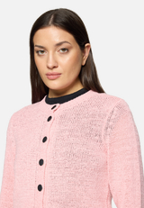 Strick-Cardigan mit aufgesetzten Taschen / Detailbild