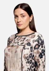 Casual-Shirt mit Gummizug / Detailbild