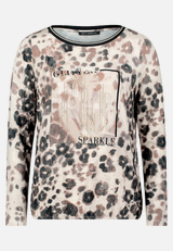 Casual-Shirt mit Gummizug / Vorderseite
