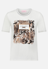 Basic Shirt mit Aufdruck / Vorderseite
