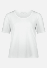 Basic Shirt mit Struktur / Vorderseite