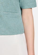 Sweatjacke langarm / Detailbild