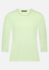 Basic Shirt mit Struktur / Vorderseite