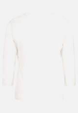 Basic Shirt mit Aufdruck / Rückseite
