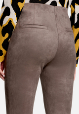 Kunstlederhose  aus Velour Style Selina Fashion  / Detailbild
