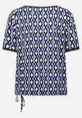 Casual-Shirt mit Tunnelzug / Rückseite