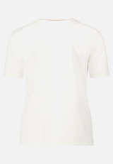 Basic Shirt mit Placement / Rückseite
