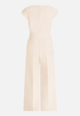 Eleganter Jumpsuit mit Bindegürtel / Rückseite