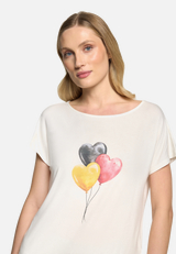 WM Fan Shirt mit U-Boot Ausschnitt  / Detailbild