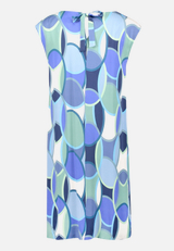 Freizeitkleid mit Rundhalsausschnitt / Rückseite