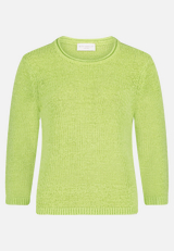 Strickpullover mit 3/4 Arm / Vorderseite