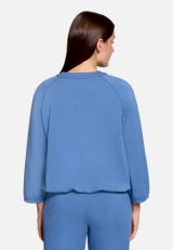 Blouson mit 3/4 Arm / Modellfoto Rückseite
