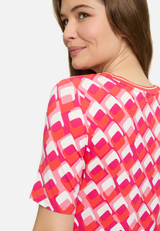 Basic Shirt mit Print / Detailbild