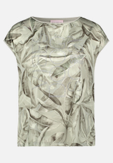 Blusenshirt mit Aufdruck / Vorderseite