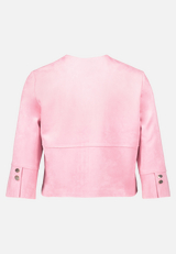 Blazer-Jacke mit aufgesetzten Taschen / Rückseite