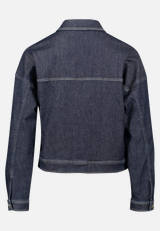 Jeansjacke langarm / Rückseite
