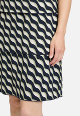 Stufenkleid kurzarm / Detailbild