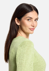 Strickpullover mit 3/4 Arm / Detailbild