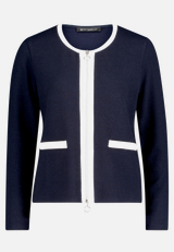 Shirtjacke mit Struktur / Vorderseite