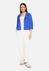 Sommerblazer mit 3/4 Arm / Modellfoto Vorderseite (Outfit)