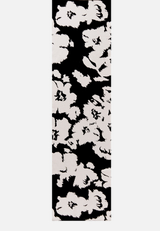 Basic-Schal mit Jacquard / Rückseite