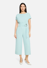 Jumpsuit mit Eingrifftaschen / Modellfoto Vorderseite